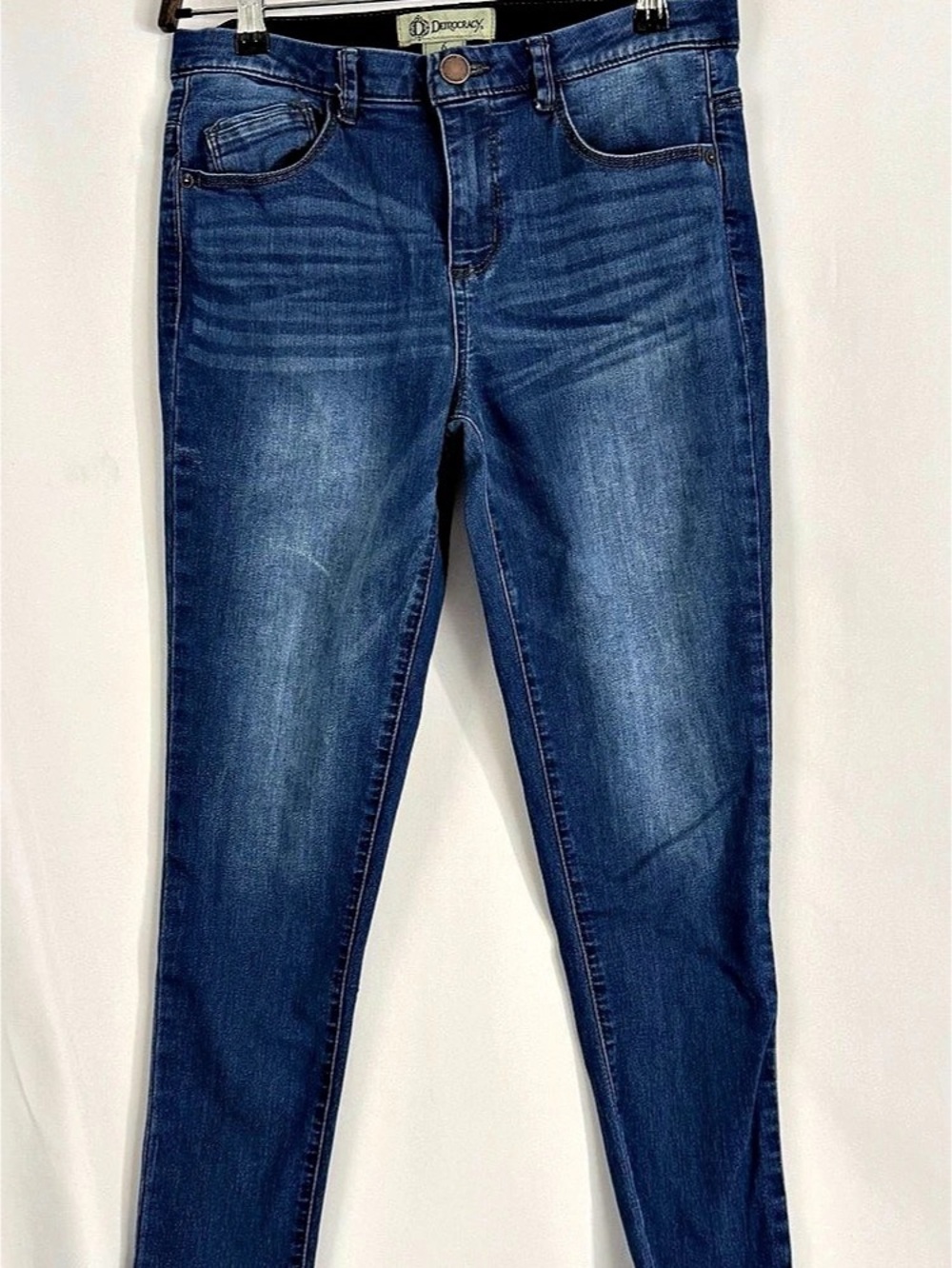 Democracy Ab Solution Skinny Jean Blue Waist 6